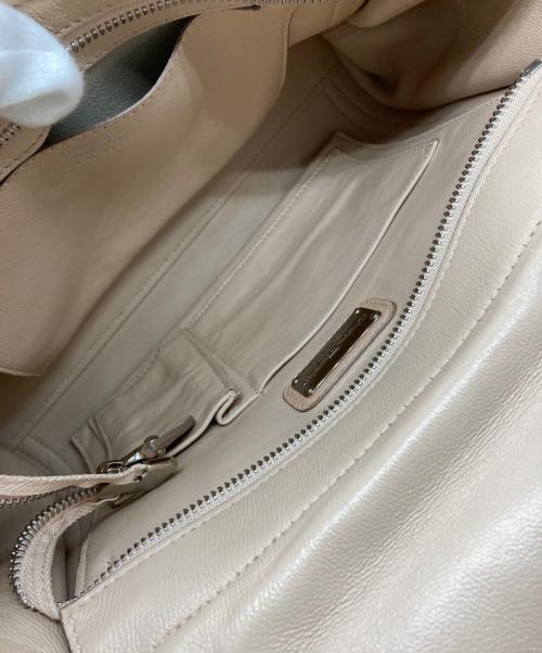 Salvatore Ferragamo（サルヴァトーレ フェラガモ）Salvatore Ferragamo (サルヴァトーレ フェラガモ) ガンチーニ 2WAYバッグ ベージュの古着・服飾アイテム