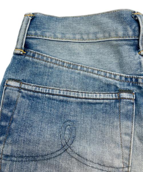 RRL（ダブルアールエル）RRL (ダブルアールエル) カットオフデニムショーツ ライトインディゴ サイズ:SIZE W26の古着・服飾アイテム