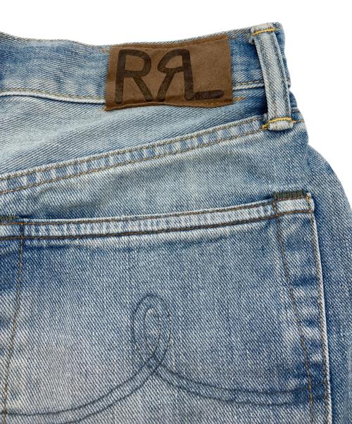 RRL（ダブルアールエル）RRL (ダブルアールエル) カットオフデニムショーツ ライトインディゴ サイズ:SIZE W26の古着・服飾アイテム
