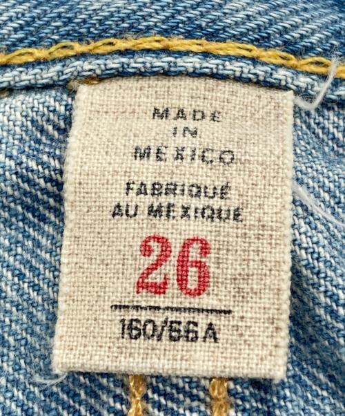 RRL（ダブルアールエル）RRL (ダブルアールエル) カットオフデニムショーツ ライトインディゴ サイズ:SIZE W26の古着・服飾アイテム