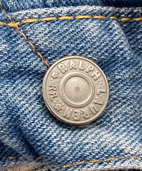 RRL（ダブルアールエル）RRL (ダブルアールエル) カットオフデニムショーツ ライトインディゴ サイズ:SIZE W26の古着・服飾アイテム