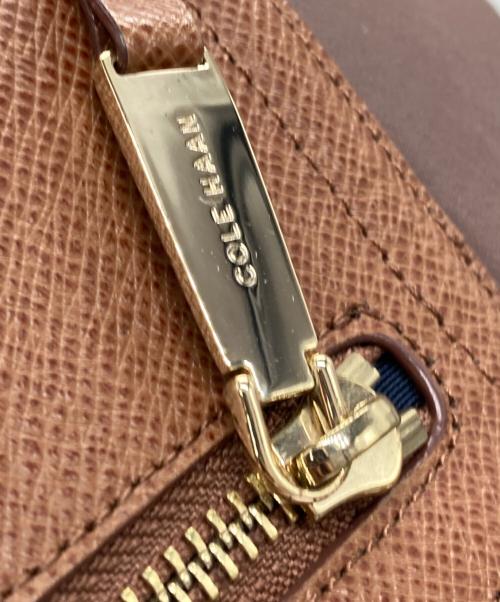 COLE HAAN（コールハーン）COLE HAAN (コールハーン) ナイロントートバッグ ブラウンの古着・服飾アイテム