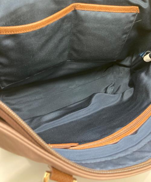 COLE HAAN（コールハーン）COLE HAAN (コールハーン) ナイロントートバッグ ブラウンの古着・服飾アイテム