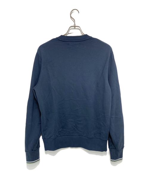 FRED PERRY（フレッドペリー）FRED PERRY (フレッドペリー) Crew Neck Sweatshirt ネイビー サイズ:Mの古着・服飾アイテム
