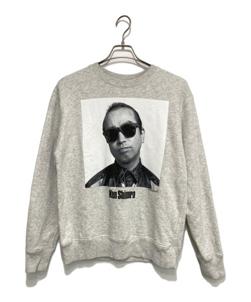 JOURNAL STANDARD（ジャーナルスタンダード）JOURNAL STANDARD (ジャーナルスタンダード) 志村けん ShimuraKen Crew Sweat グレー サイズ:Sの古着・服飾アイテム