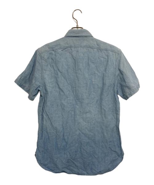RRL（ダブルアールエル）RRL (ダブルアールエル) 半袖シャンブレーシャツ インディゴ サイズ:Sの古着・服飾アイテム
