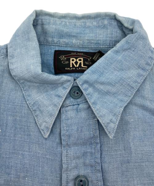 RRL（ダブルアールエル）RRL (ダブルアールエル) 半袖シャンブレーシャツ インディゴ サイズ:Sの古着・服飾アイテム