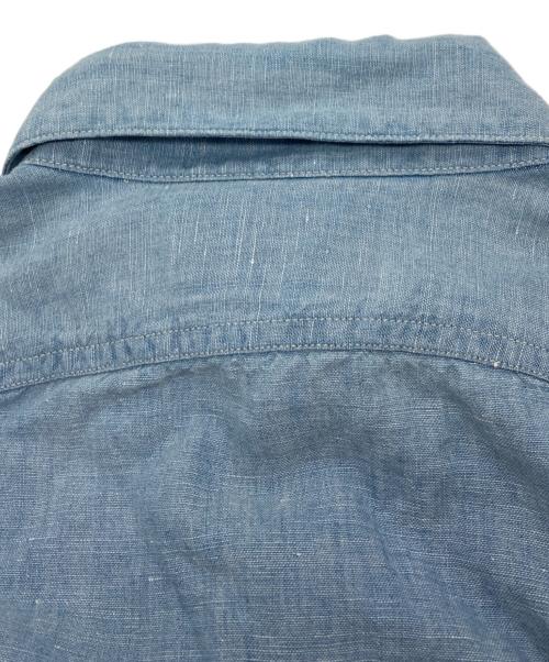 RRL（ダブルアールエル）RRL (ダブルアールエル) 半袖シャンブレーシャツ インディゴ サイズ:Sの古着・服飾アイテム