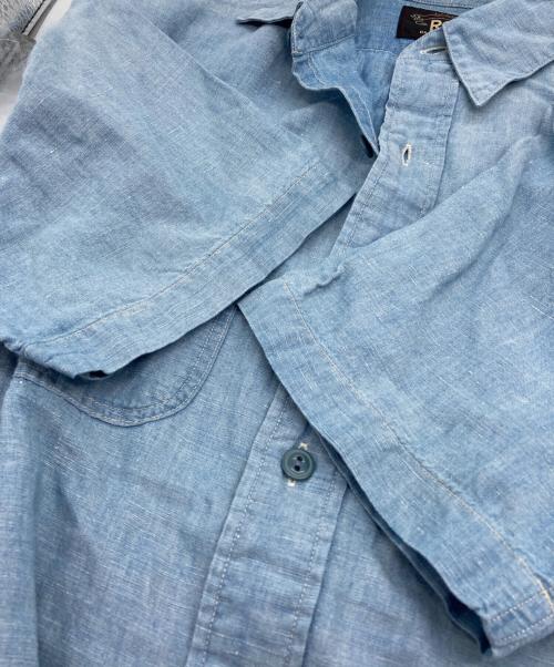 RRL（ダブルアールエル）RRL (ダブルアールエル) 半袖シャンブレーシャツ インディゴ サイズ:Sの古着・服飾アイテム