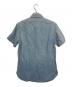 RRL (ダブルアールエル) 半袖シャンブレーシャツ インディゴ サイズ:S：10000円