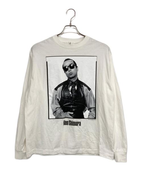 JOURNAL STANDARD（ジャーナルスタンダード）JOURNAL STANDARD (ジャーナルスタンダード) 志村けん 志村けん ロングスリーブプリントカットソー ホワイト サイズ:Sの古着・服飾アイテム