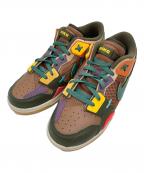 NIKEナイキ）の古着「DUNK SCRAP」｜ブラウン×オレンジ