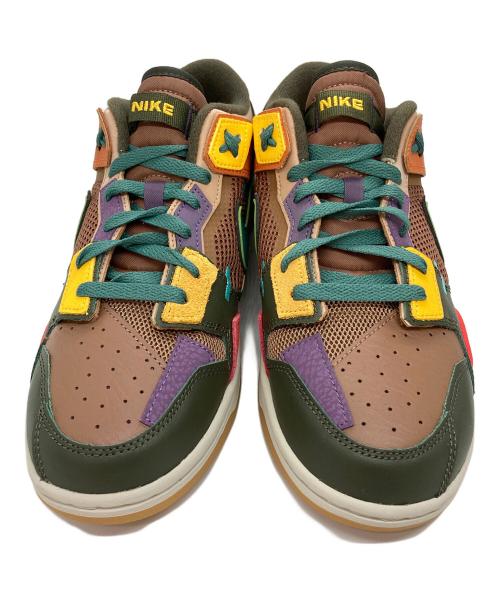 NIKE（ナイキ）NIKE (ナイキ) DUNK SCRAP ブラウン×オレンジ サイズ:28の古着・服飾アイテム