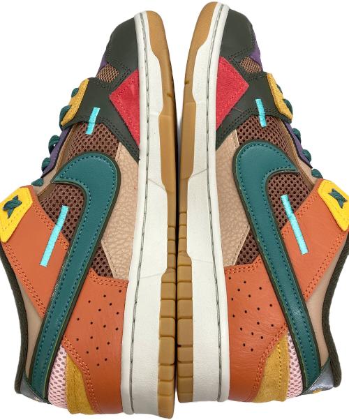NIKE（ナイキ）NIKE (ナイキ) DUNK SCRAP ブラウン×オレンジ サイズ:28の古着・服飾アイテム