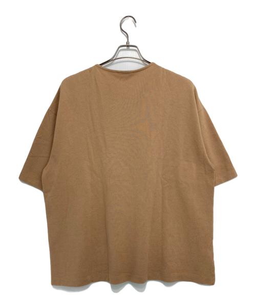 AURALEE（オーラリー）AURALEE (オーラリー) SUPER SOFT PIQUE HENLEY NECK ベージュ サイズ:4の古着・服飾アイテム