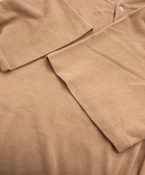 AURALEE（オーラリー）AURALEE (オーラリー) SUPER SOFT PIQUE HENLEY NECK ベージュ サイズ:4の古着・服飾アイテム