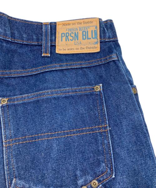 PRSN BLU（プリズンブルース）PRSN BLU (プリズンブルース) ペインターデニムパンツ インディゴ サイズ:W34の古着・服飾アイテム