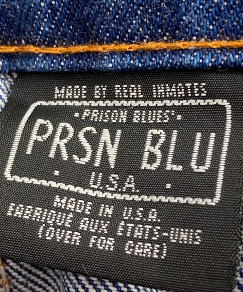 PRSN BLU（プリズンブルース）PRSN BLU (プリズンブルース) ペインターデニムパンツ インディゴ サイズ:W34の古着・服飾アイテム
