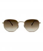 RAY-BANレイバン）の古着「RB3548 hexagonal サングラス」｜ブラウン