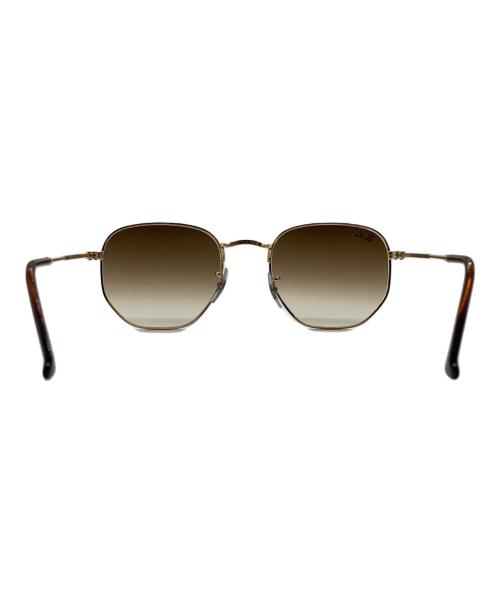 RAY-BAN（レイバン）RAY-BAN (レイバン) RB3548 hexagonal サングラス ブラウンの古着・服飾アイテム