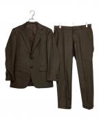 VITALE BARBERIS CANONICOヴィターレ バルベリス カノニコ）の古着「3Pセットアップスーツ」｜ブラウン