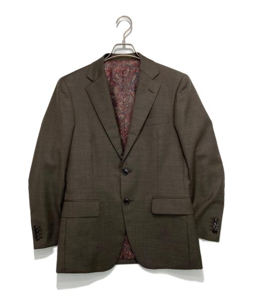 VITALE BARBERIS CANONICO（ヴィターレ バルベリス カノニコ）Vitale Barberis Canonico (ヴィターレ バルベリス カノニコ) 3Pセットアップスーツ ブラウン サイズ:-の古着・服飾アイテム