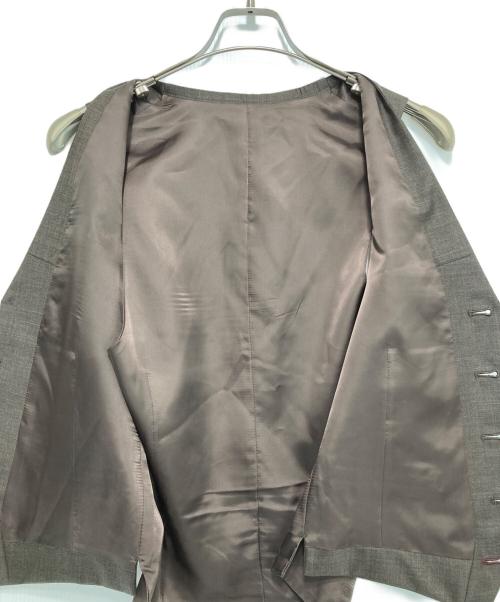 VITALE BARBERIS CANONICO（ヴィターレ バルベリス カノニコ）Vitale Barberis Canonico (ヴィターレ バルベリス カノニコ) 3Pセットアップスーツ ブラウン サイズ:-の古着・服飾アイテム
