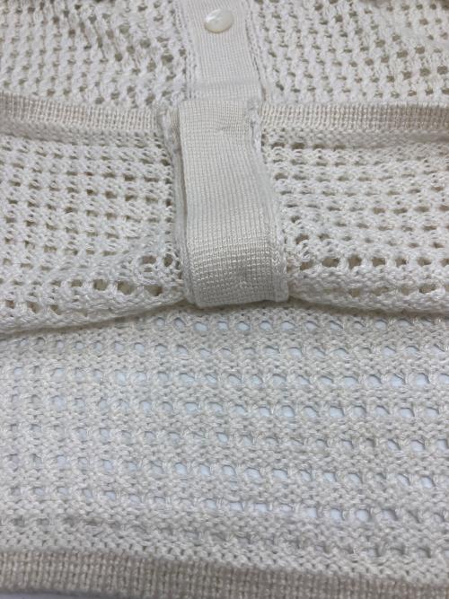 theory（セオリー）theory (セオリー) Neo Harbor Chain Mesh Shirt ホワイト サイズ:Sの古着・服飾アイテム