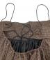 中古・古着 TODAYFUL (トゥデイフル) Washer Camisole Dress ブラウン×ブラック サイズ:38：12000円