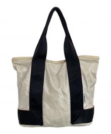 BRIEFING（ブリーフィング）の古着「GLITTER CANVAS TOTE」｜ホワイト