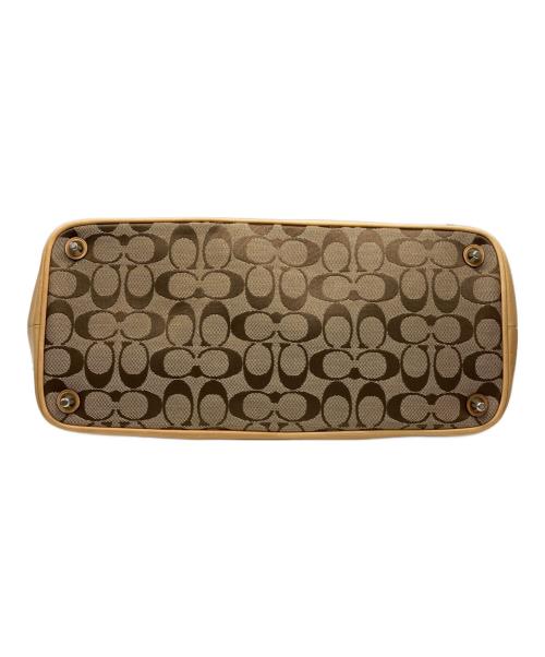 COACH（コーチ）COACH (コーチ) シグネチャー トートバッグ ベージュの古着・服飾アイテム