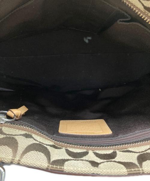 COACH（コーチ）COACH (コーチ) シグネチャー トートバッグ ベージュの古着・服飾アイテム
