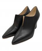 BEAUTIFUL SHOES×HYKEビューティフルシューズ×ハイク）の古着「ウェッジヒールパンプス」｜ブラック