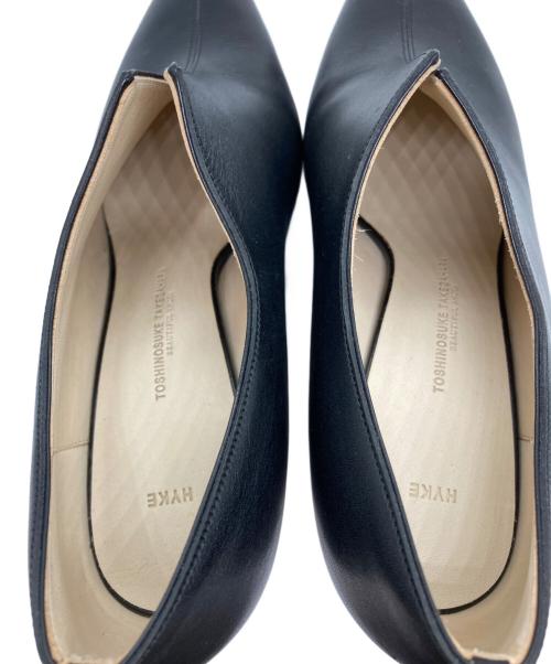 BEAUTIFUL SHOES（ビューティフルシューズ）BEAUTIFUL SHOES (ビューティフルシューズ) HYKE (ハイク) ウェッジヒールパンプス ブラック サイズ:240の古着・服飾アイテム