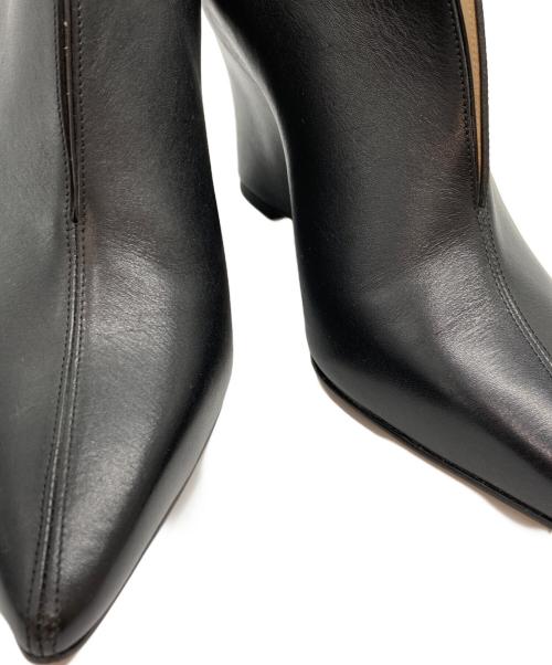 BEAUTIFUL SHOES（ビューティフルシューズ）BEAUTIFUL SHOES (ビューティフルシューズ) HYKE (ハイク) ウェッジヒールパンプス ブラック サイズ:240の古着・服飾アイテム