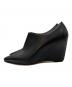 BEAUTIFUL SHOES (ビューティフルシューズ) HYKE (ハイク) ウェッジヒールパンプス ブラック サイズ:240：8000円