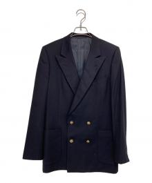 Burberry's（バーバリーズ）の古着「金釦ダブルジャケット」｜ネイビー