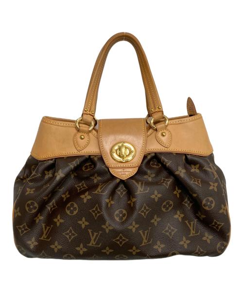 LOUIS VUITTON（ルイ ヴィトン）LOUIS VUITTON (ルイ ヴィトン) ボエシPM モノグラム ハンドバッグ ブラウン×ベージュの古着・服飾アイテム