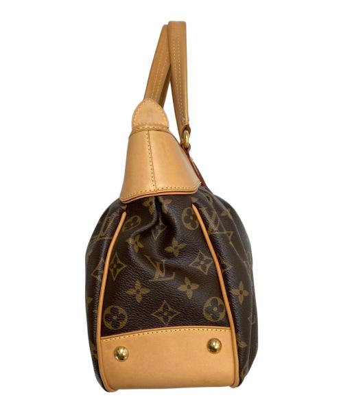 LOUIS VUITTON（ルイ ヴィトン）LOUIS VUITTON (ルイ ヴィトン) ボエシPM モノグラム ハンドバッグ ブラウン×ベージュの古着・服飾アイテム