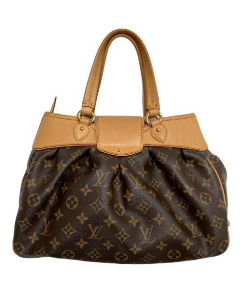 LOUIS VUITTON（ルイ ヴィトン）LOUIS VUITTON (ルイ ヴィトン) ボエシPM モノグラム ハンドバッグ ブラウン×ベージュの古着・服飾アイテム