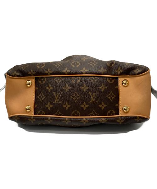 LOUIS VUITTON（ルイ ヴィトン）LOUIS VUITTON (ルイ ヴィトン) ボエシPM モノグラム ハンドバッグ ブラウン×ベージュの古着・服飾アイテム
