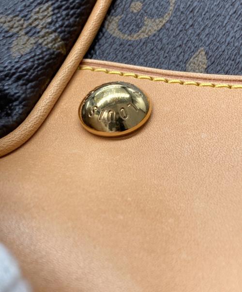 LOUIS VUITTON（ルイ ヴィトン）LOUIS VUITTON (ルイ ヴィトン) ボエシPM モノグラム ハンドバッグ ブラウン×ベージュの古着・服飾アイテム