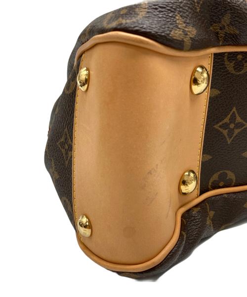 LOUIS VUITTON（ルイ ヴィトン）LOUIS VUITTON (ルイ ヴィトン) ボエシPM モノグラム ハンドバッグ ブラウン×ベージュの古着・服飾アイテム