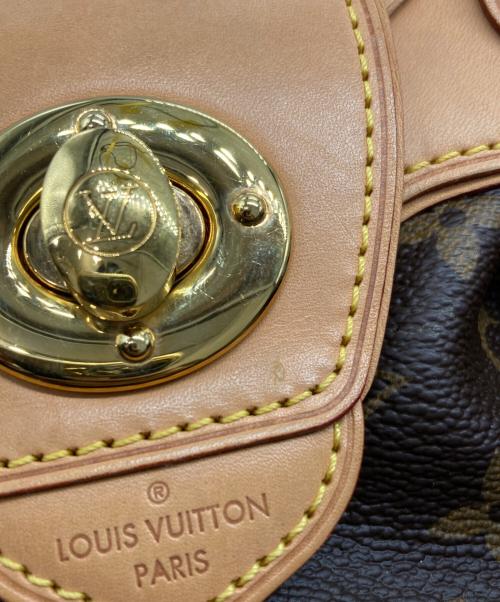 LOUIS VUITTON（ルイ ヴィトン）LOUIS VUITTON (ルイ ヴィトン) ボエシPM モノグラム ハンドバッグ ブラウン×ベージュの古着・服飾アイテム