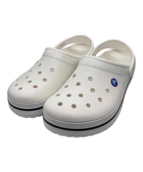 crocs（クロックス）crocs (クロックス) クロックバンド クロッグ ホワイト サイズ:M10の古着・服飾アイテム