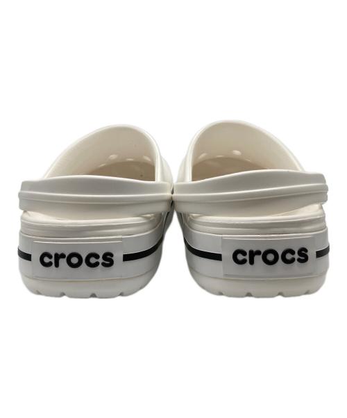 crocs（クロックス）crocs (クロックス) クロックバンド クロッグ ホワイト サイズ:M10の古着・服飾アイテム