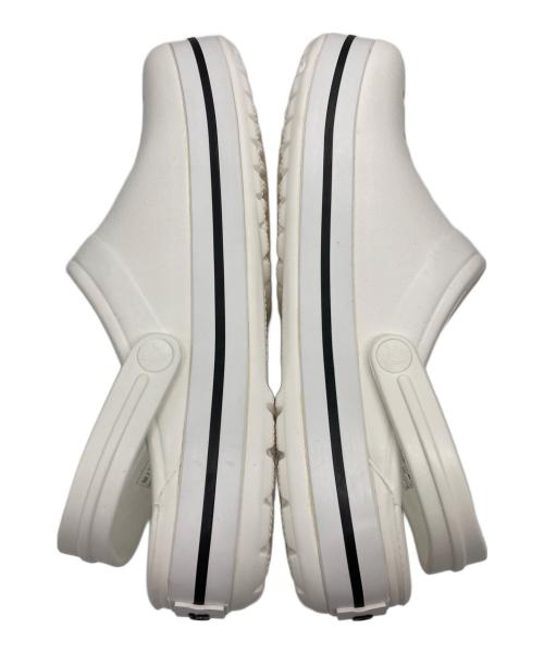 crocs（クロックス）crocs (クロックス) クロックバンド クロッグ ホワイト サイズ:M10の古着・服飾アイテム