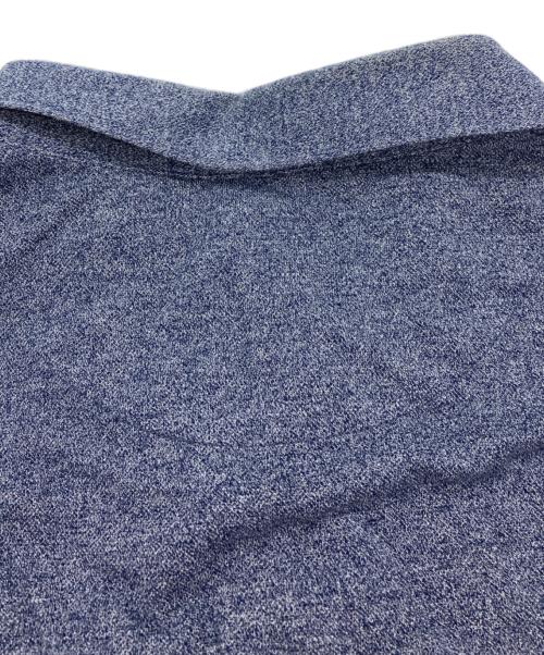 BLACK LABEL CRESTBRIDGE（ブラックレーベル クレストブリッジ）BLACK LABEL CRESTBRIDGE (ブラックレーベル クレストブリッジ) エンブレム刺繍ポロシャツ ブルー サイズ:Mの古着・服飾アイテム