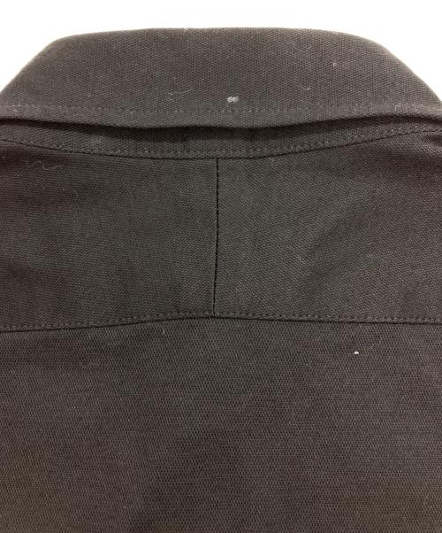 BURBERRY BLACK LABEL（バーバリーブラックレーベル）BURBERRY BLACK LABEL (バーバリーブラックレーベル) ホース刺繍 半袖ポロシャツ ブラック サイズ:1の古着・服飾アイテム