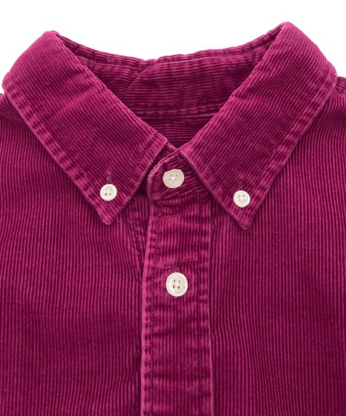 SUPREME（シュプリーム）SUPREME (シュプリーム) Heavy Corduroy Shirt ボルドー サイズ:Lの古着・服飾アイテム